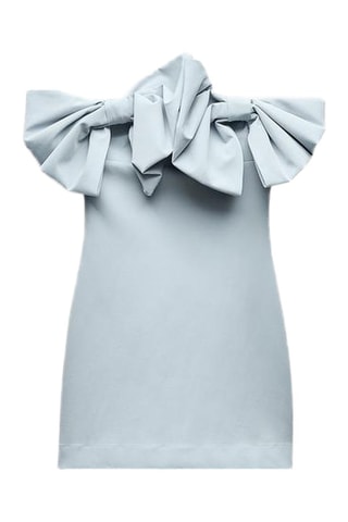 Strapless Jurk - Hemelsblauw