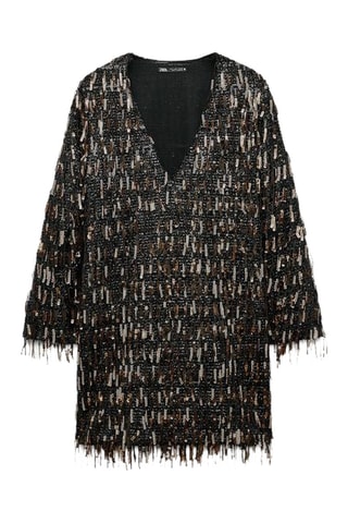 Caftan - Noir et marron