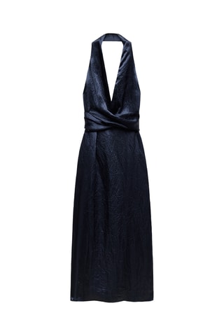 Wikkeljurk - Marineblauw