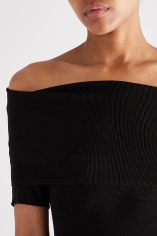 Nauwaansluitende Jurk - Zwart