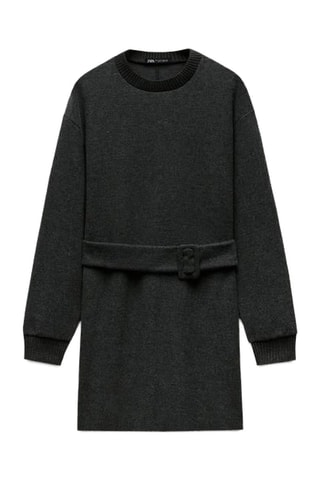 Rechte Jurk - Antraciet