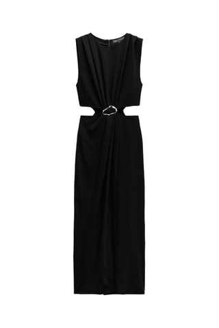 Nauwaansluitende Jurk - Zwart