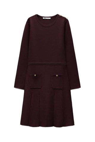 Skaterjurk - Bordeauxrood