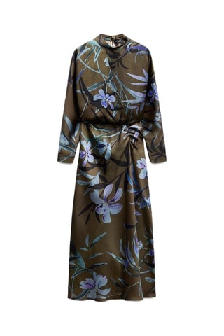 Lange Jurk - Donkerbruin