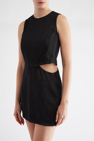 Mouwloze Jurk - Donkerblauw