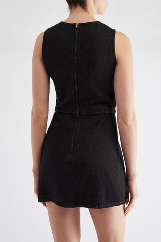 Mouwloze Jurk - Donkerblauw