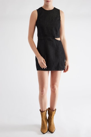 Mouwloze Jurk - Donkerblauw