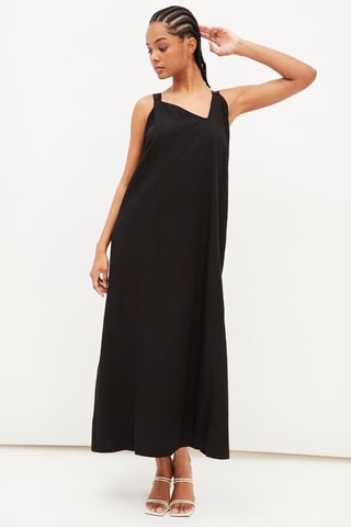 Midi-jurk Zwart