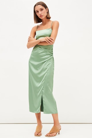 Rechte Jurk - Groen