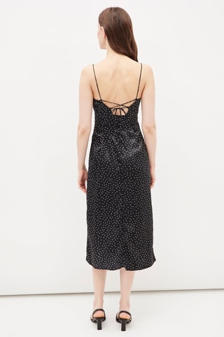 Midi-jurk Zwart en Wit