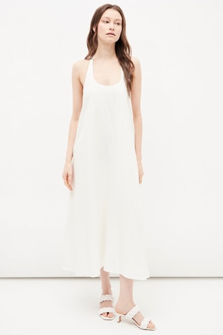 Midi-jurk Wit