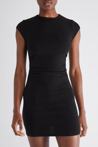 Nauwaansluitende Jurk - Zwart