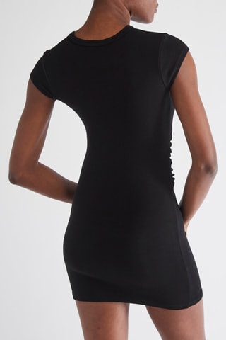 Nauwaansluitende Jurk - Zwart