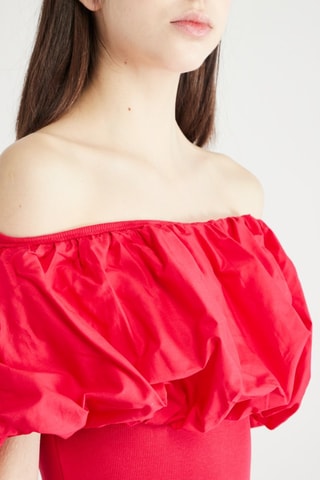 Nauwaansluitende Jurk - Rood