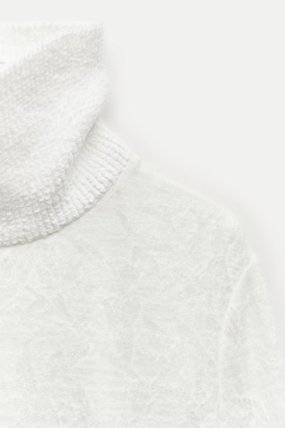 Lange Wollen Jurk - Wit