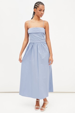 Lange Jurk  Hemelsblauw