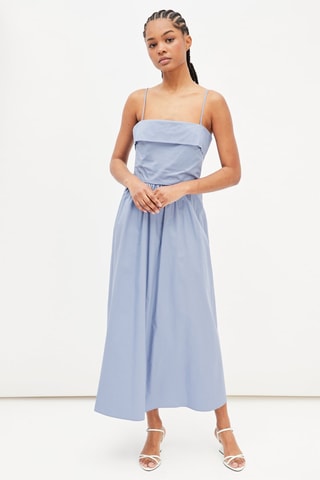 Lange Jurk  Hemelsblauw