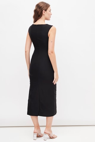 Nauwaansluitende Jurk Zwart