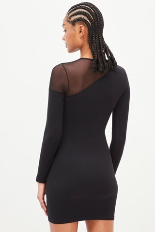 Nauwaansluitende Jurk Nachtblauw