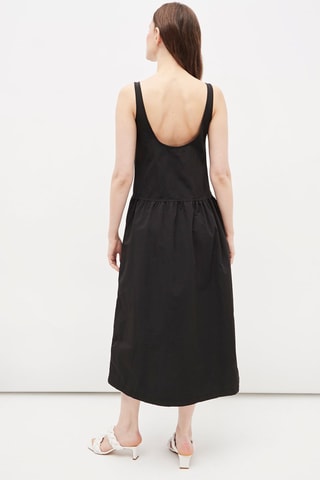 Midi-jurk Zwart