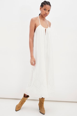 Midi-jurk Wit