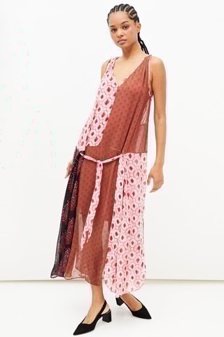 Oversized Jurk Terracotta en Rood