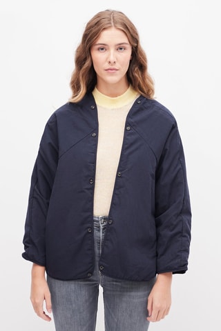 2-in-1 Parka Grijs en Marineblauw