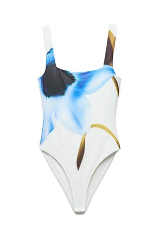 Bodysuit - Wit en Blauw