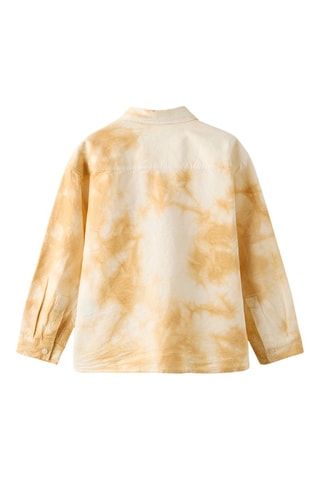 Blouse tie and dye- Ecru en Beige