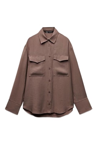 Oversized Blouse - Bruin