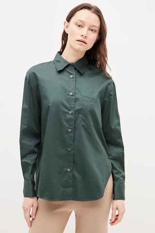 Blouse Donkergroen