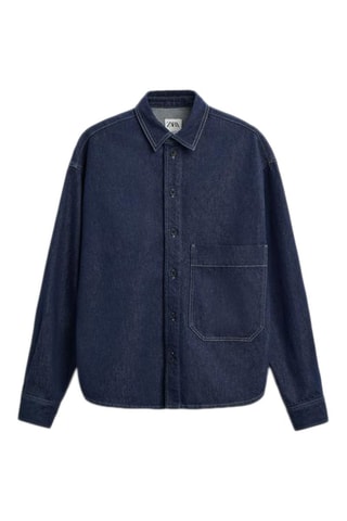 Jeansoverhemd - Marineblauw
