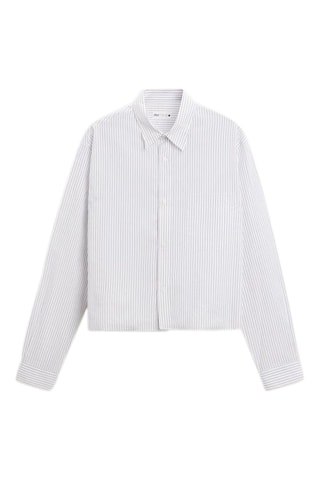 Overhemd - Wit en Grijs