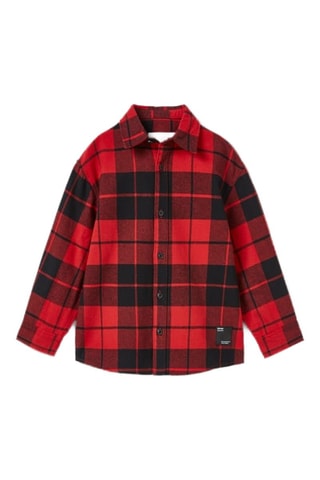 Overhemd - Rood en Zwart