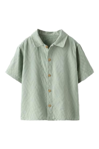 Overhemd - Lichtgroen