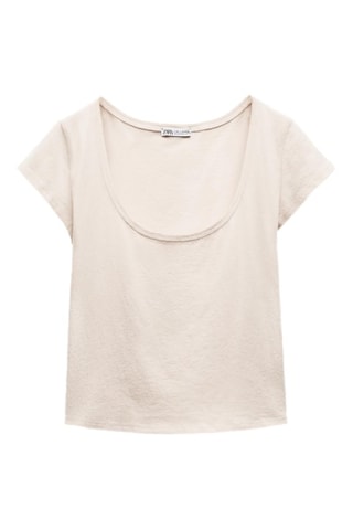 T-shirt - Beige