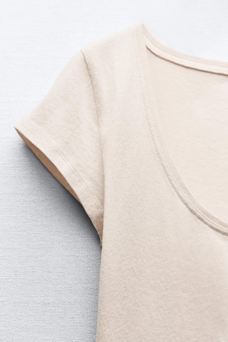 T-shirt - Beige
