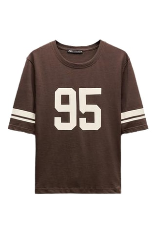 T-shirt - Donkerbruin