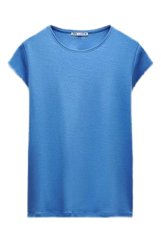 T-shirt - Kobaltblauw