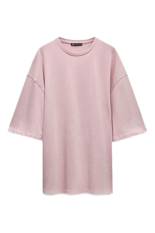 T-shirt - Poederroze