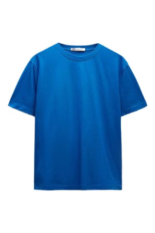 T-shirt - Kobaltblauw