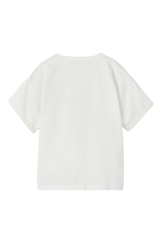 T-shirt - Wit en Groen