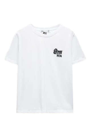 T-shirt David Bowie - Wit