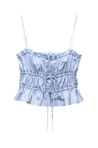 Top - Lichtblauw