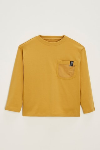 T-shirt - Mosterdgeel