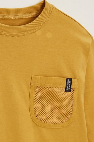 T-shirt - Mosterdgeel