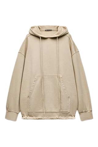 Sweater met Capuchon - Beige