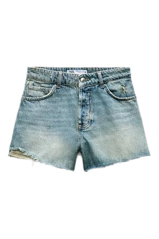 Spijkershort - Blauw