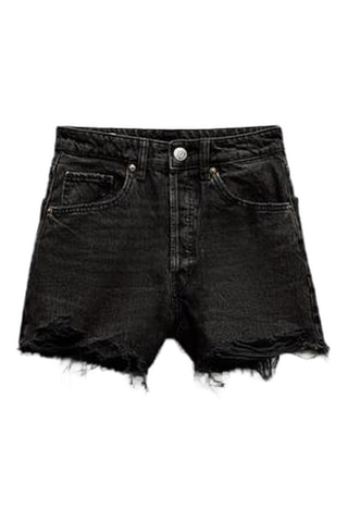 Spijkershort - Zwart