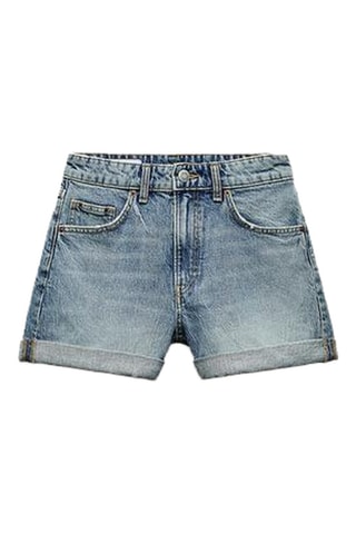 Spijkershort - Kobaltblauw